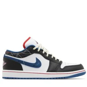 Air Jordan 1 Low SE 'Industrial Blue Sashiko